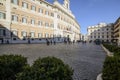 The palace of montecitorio rome Italy europe