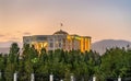 Palace of Nations, the residence of the President of Tajikistan, in Dushanbe Royalty Free Stock Photo