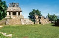 Mayan ruins in Palenque, Chiapas, Mexico Royalty Free Stock Photo