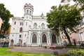 Palace Old Town`s Small Guild in Riga city Royalty Free Stock Photo