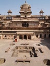 Palace in Orcha, Madhya Pradesh Royalty Free Stock Photo