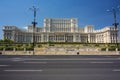 Palace of the Parliament in Bucharest, Romania Royalty Free Stock Photo