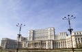 Palace of Parliament in Bucharest, Romania Royalty Free Stock Photo