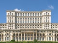 Palace of Parliament (Casa Poporului) Or House Of The People In Bucharest Royalty Free Stock Photo