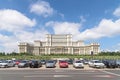 Palace of Parliament (Casa Poporului) Or House Of The People In Bucharest Royalty Free Stock Photo