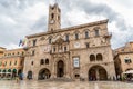 The Palace of the People`s Captains in Piazza del Popolo, Ascoli Piceno Italy