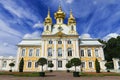 Palace in Peterhof, Russia (UNESCO World Heritage) Royalty Free Stock Photo