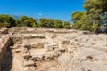 Palace of Phaistos. Crete, Greece Royalty Free Stock Photo