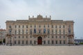 Palace at the Piazza della Unit?"?? d'Italia in Italian tow Royalty Free Stock Photo