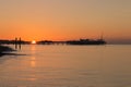 Palace Pier, Brighton at Dawn Royalty Free Stock Photo