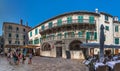 Palace of Pima Family in Kotor, Montenegro Royalty Free Stock Photo