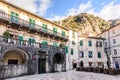 Palace of Pima family, Kotor, Montenegro Royalty Free Stock Photo