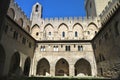 Palace of the Popes Avignon France Royalty Free Stock Photo