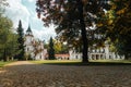 Palace in Radziejowice. Neo-Gothic part of the palace complex - Zameczek