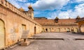 Palace of Raja Man Singh in the Amer Fort in Jaipur Royalty Free Stock Photo