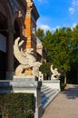 Palace at Retiro park - Madrid Royalty Free Stock Photo