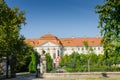 Palace of the Roman Catholic Diocese of Oradea Royalty Free Stock Photo