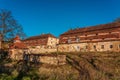 Palace Ruin in Wlosien, Poland Royalty Free Stock Photo