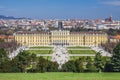 Palace Schonbrunn and its gardens. Vienna, Austria