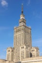 Palace of Science and Culture. Warsaw. Poland Royalty Free Stock Photo