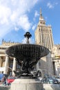 Palace of Science and Culture. Warsaw. Poland Royalty Free Stock Photo