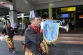 Palace soldiers paraded Royalty Free Stock Photo