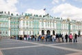 Palace Square. Hermitage. St.Petersburg.Russia