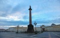 The Palace Square in Saint Petersburg Royalty Free Stock Photo