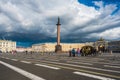 Palace Square, Saint Petersburg Royalty Free Stock Photo