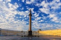 Palace Square, Saint-Petersburg, Russia Royalty Free Stock Photo