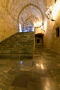 Palace of st John knights at Rhodes Royalty Free Stock Photo