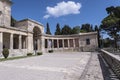 The Palace of St Michael and St George in Corfu town on the the Greek island of Corfu