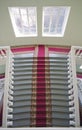 Palace stair interior Royalty Free Stock Photo