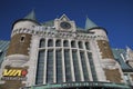 Palace Station in Downtown Quebec City, Canada Royalty Free Stock Photo