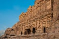 The Palace Tomb in nabatean city of petra jordan