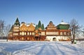 The Palace of Tsar Alexei Mikhailovich. Kolomenskoye. Moscow Royalty Free Stock Photo