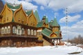 The Palace of Tsar Alexei Mikhailovich in Kolomenskoye Park, Moscow, Russia