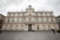 Palace of the University of Catania. Historical building Royalty Free Stock Photo