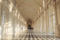 The Palace of Venaria Reale interior, Diana Gallery. Royalty Free Stock Photo