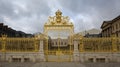 Palace of Versailles France Golden Gate Royalty Free Stock Photo