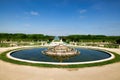 The Palace of Versailles. Paris France. The Gardens. Apollo\'s Fountain Royalty Free Stock Photo