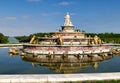 The Palace of Versailles. Paris France. The Gardens. Apollo\'s Fountain Royalty Free Stock Photo