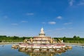 The Palace of Versailles. Paris France. The Gardens. Apollo\'s Fountain Royalty Free Stock Photo