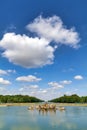 The Palace of Versailles. Paris France. The Gardens. Apollo\'s Fountain Royalty Free Stock Photo