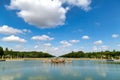 The Palace of Versailles. Paris France. The Gardens. Apollo\'s Fountain Royalty Free Stock Photo