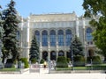 Palace of the Vigado concert hall to Budapest in Hungary.