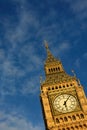 Palace of Westminster Clock. Home of Big Ben. London. UK Royalty Free Stock Photo