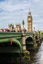 The Palace of Westminster, London Royalty Free Stock Photo