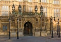 Westminster Palace - Entrance - London Royalty Free Stock Photo