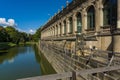 The palace Zwinger (Dresdner Zwinger) Royalty Free Stock Photo